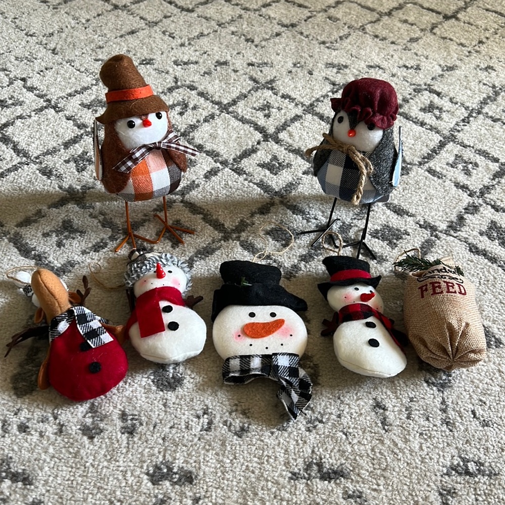 Thanksgiving & Christmas ornaments